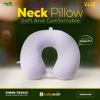 U-Shaped Memory Foam Neck Pillow for Travel & Office | Soft, Comfortable & Portable