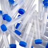 100 Pcs 15ml Centrifuge Tubes with Screw Caps, Polypropylene Container