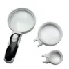 Interchangeable Magnifying Glass 2.5x, 5x & 16x With 2 LED Bulb