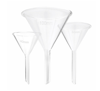 Polylab Plastic Funnel 35 mm-150 mm size available for Lab Use