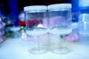 Spare Parts Casket (Transparent Plastic Dibba) 8.5cm Chemical Jar 250gm