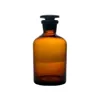 Amber Glass Reagent Bottle 250ml Narrow Mouth