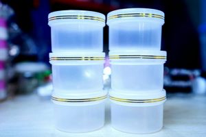 Cosmetic Box Cream Jars Transparent Color 50gm box