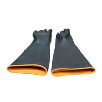 18 Inch Industrial Heavy Duty Rubber Hand Gloves -1 pair