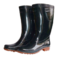 JCD Waterproof Gum Boot - Black Color-Online Shop