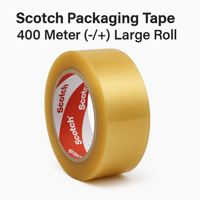 Scotch Packaging Tape - 400 Meter Extra Large Roll