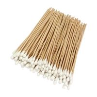 High-Quality 6 Inch 100pcs Wooden Cotton Swab Stick at best prices