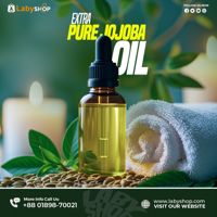 Extra Pure Jojoba Oil - for Face, Hair, Skin & Body Moisturizing