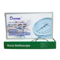 Dearon Analog Aneroid BP Machine Set With Free Stethoscope