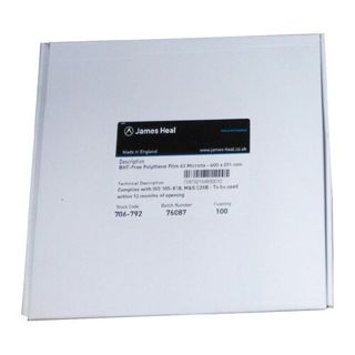 James Heal BHT-Free Polythene Film 63 Microns 100 Pcs/Box