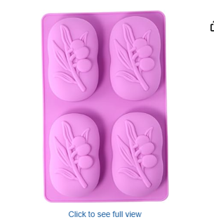 Soap Mold For Cold process soap making 4 cups