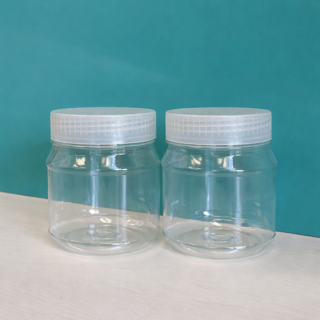 Plastic Jar 100 ML size for liquid items 24 pcs pakage size intact