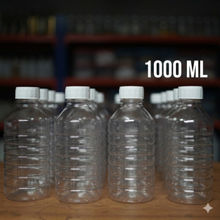1000 ml Clear Plastic Oil Empty Bottle