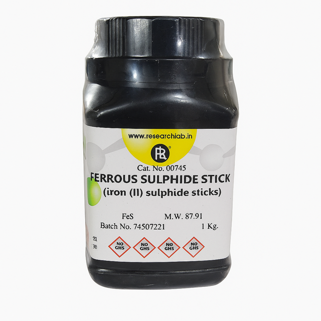 Ferrous Sulphide Stick (Iron II Sulphide Sticks) - Laboratory Reagent Grade, 1 Kg