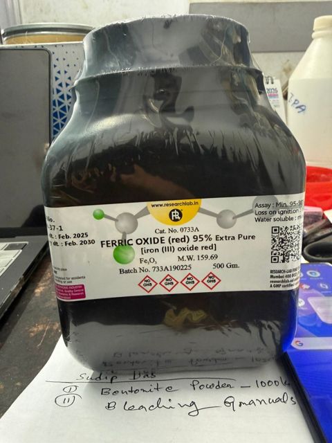 FERRIC OXIDE (red) 95% Extra Pure