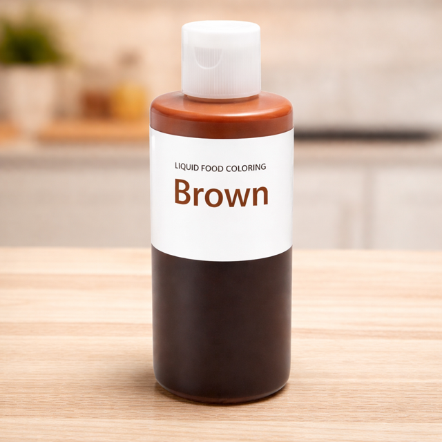 Brown colour Liquid Coloring water soluble Food Grade