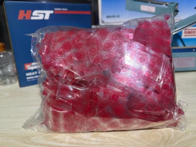 Heat Poly For Cap sealing With printing