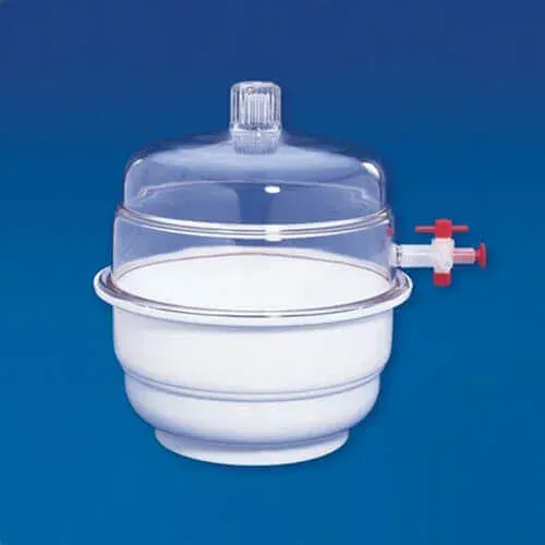 PolyLab 200 mm Plastic Vacuum Desiccator