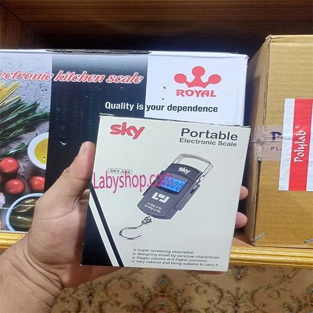 50 Kg Digital Hanging Pocket Weight Scale, Kitchen Hanging Scale