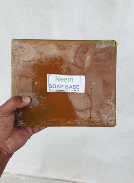 Neem Soap Base Antibacterial & Purifying For DIY, Soap Making