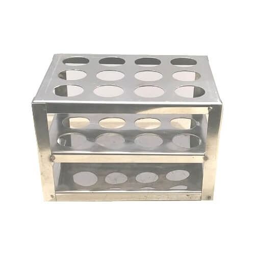 Steel 12 Hole Test Tube Rack, Test Tube Stand