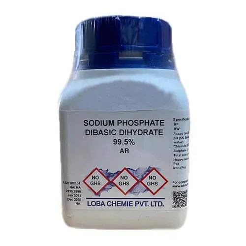 Sodium Phosphate Dibasic Dihydrate 97% Extra Pure (500gm) Loba, India
