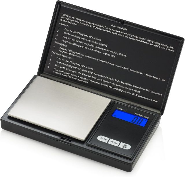 Professional Mini Digital Pocket Scale 0.1 gm to 1000 gm