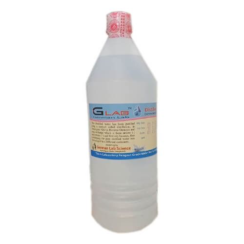 Distilled Water 1 Liter Plastic Bottle