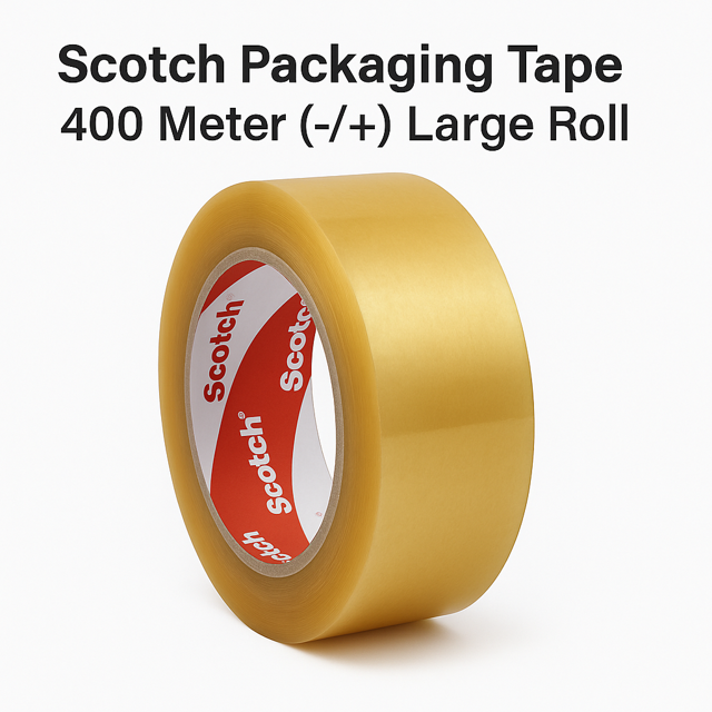 Scotch Packaging Tape - 400 Meter Extra Large Roll