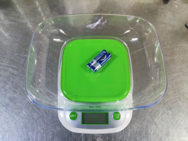 Digital Weight Kitchen Scale With Bowl SH- 125 1gm-5kg