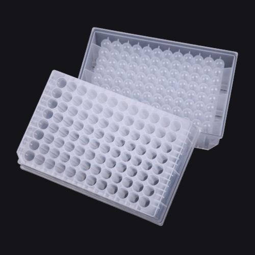 1.2ml Round Bottom 96 deep well plate, U Shape PCR Plate