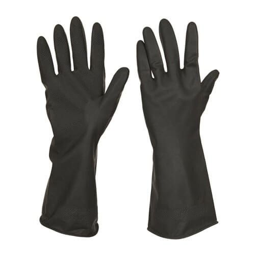 Industrial Hand Gloves, Black Color 1 Pair